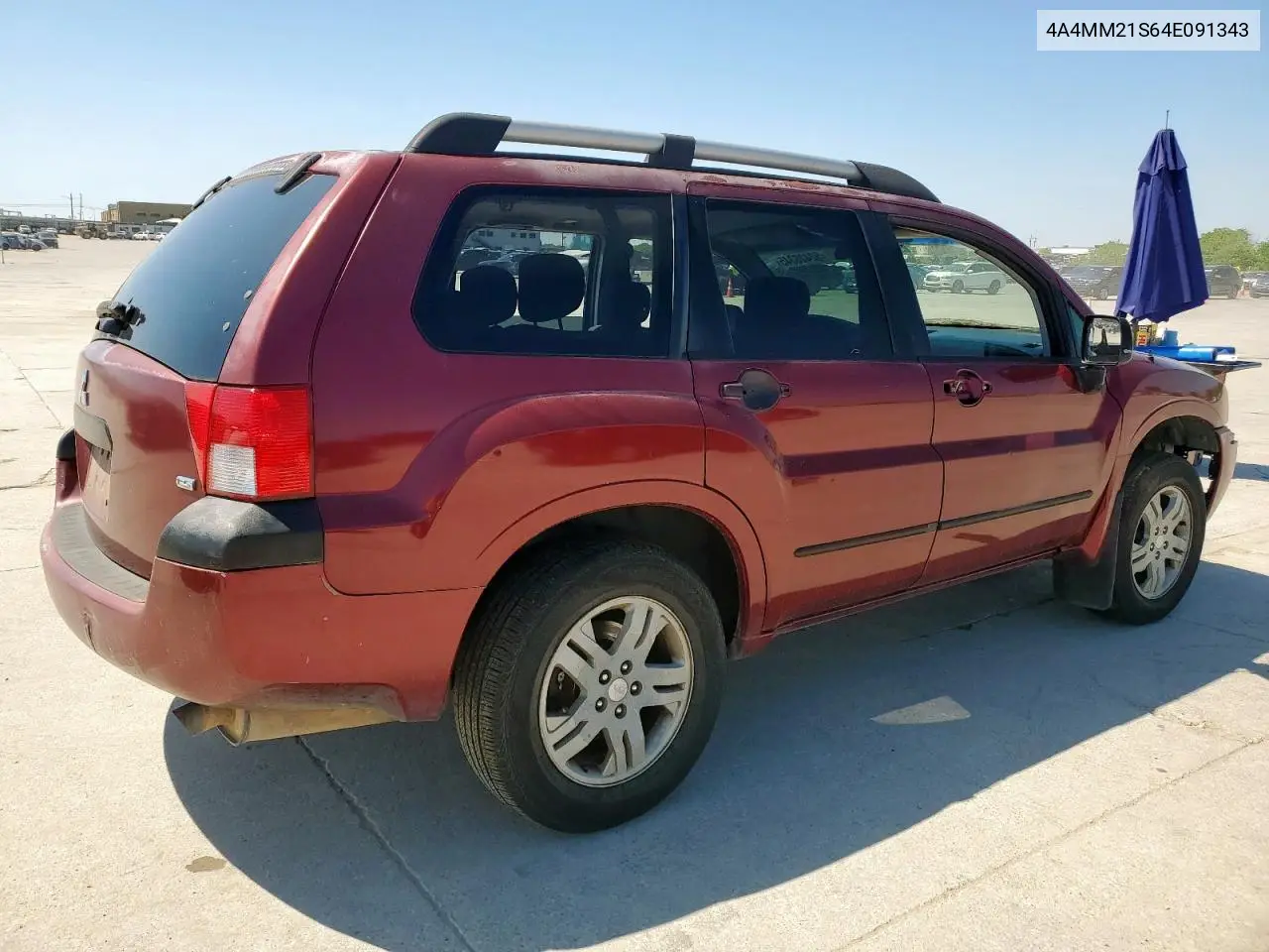 2004 Mitsubishi Endeavor Ls VIN: 4A4MM21S64E091343 Lot: 52426345
