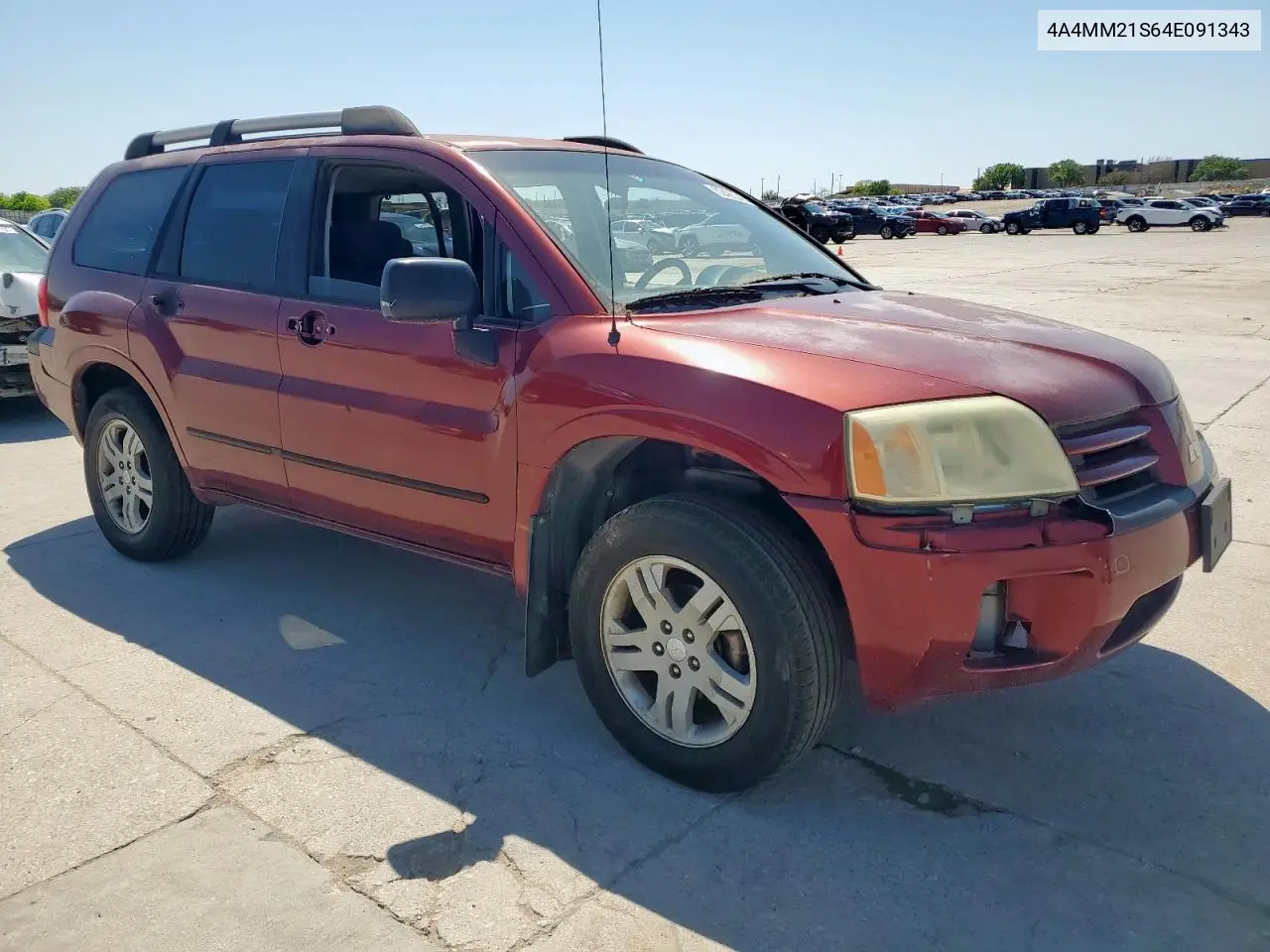 2004 Mitsubishi Endeavor Ls VIN: 4A4MM21S64E091343 Lot: 52426345