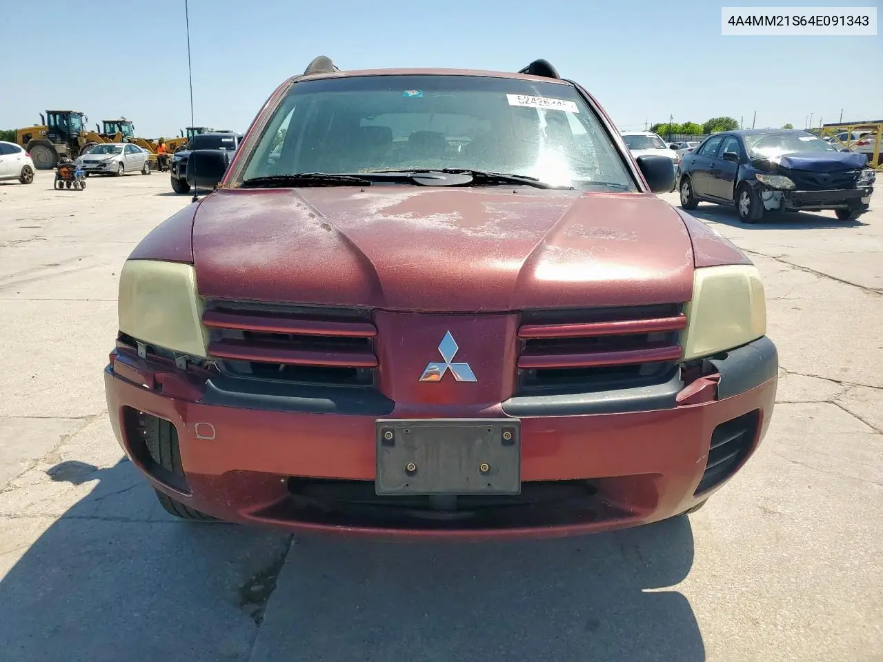 2004 Mitsubishi Endeavor Ls VIN: 4A4MM21S64E091343 Lot: 52426345