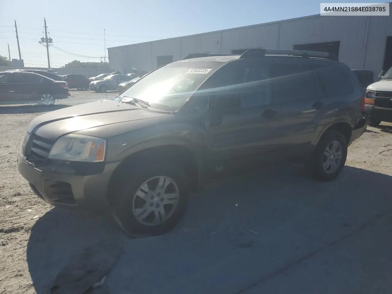 2004 Mitsubishi Endeavor Ls VIN: 4A4MN21S84E038785 Lot: 52863335