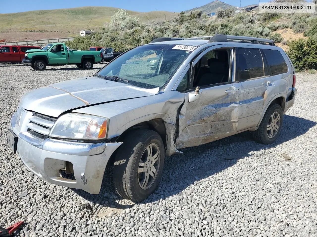 2004 Mitsubishi Endeavor Xls VIN: 4A4MN31S94E053141 Lot: 58730095