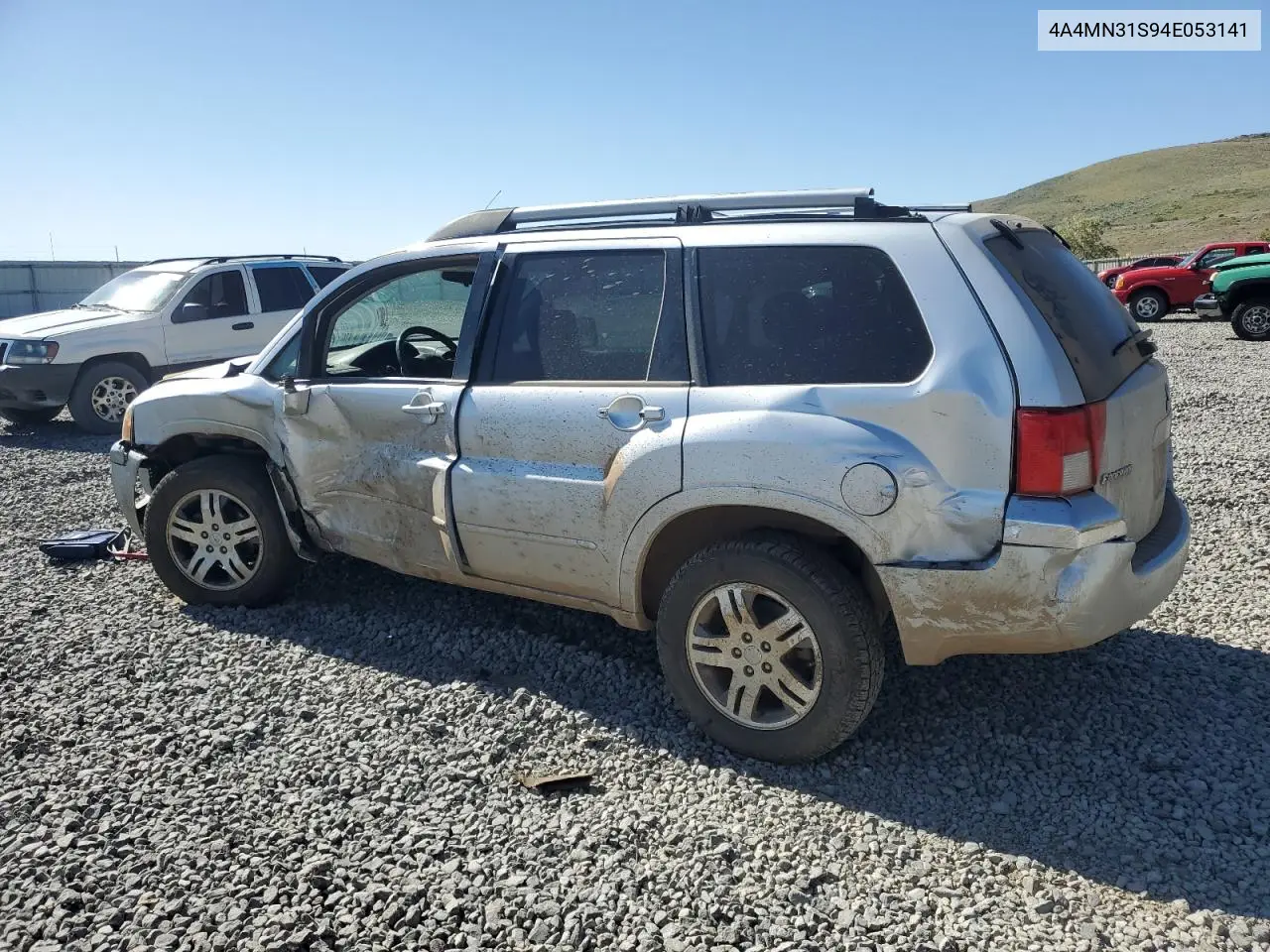 2004 Mitsubishi Endeavor Xls VIN: 4A4MN31S94E053141 Lot: 58730095