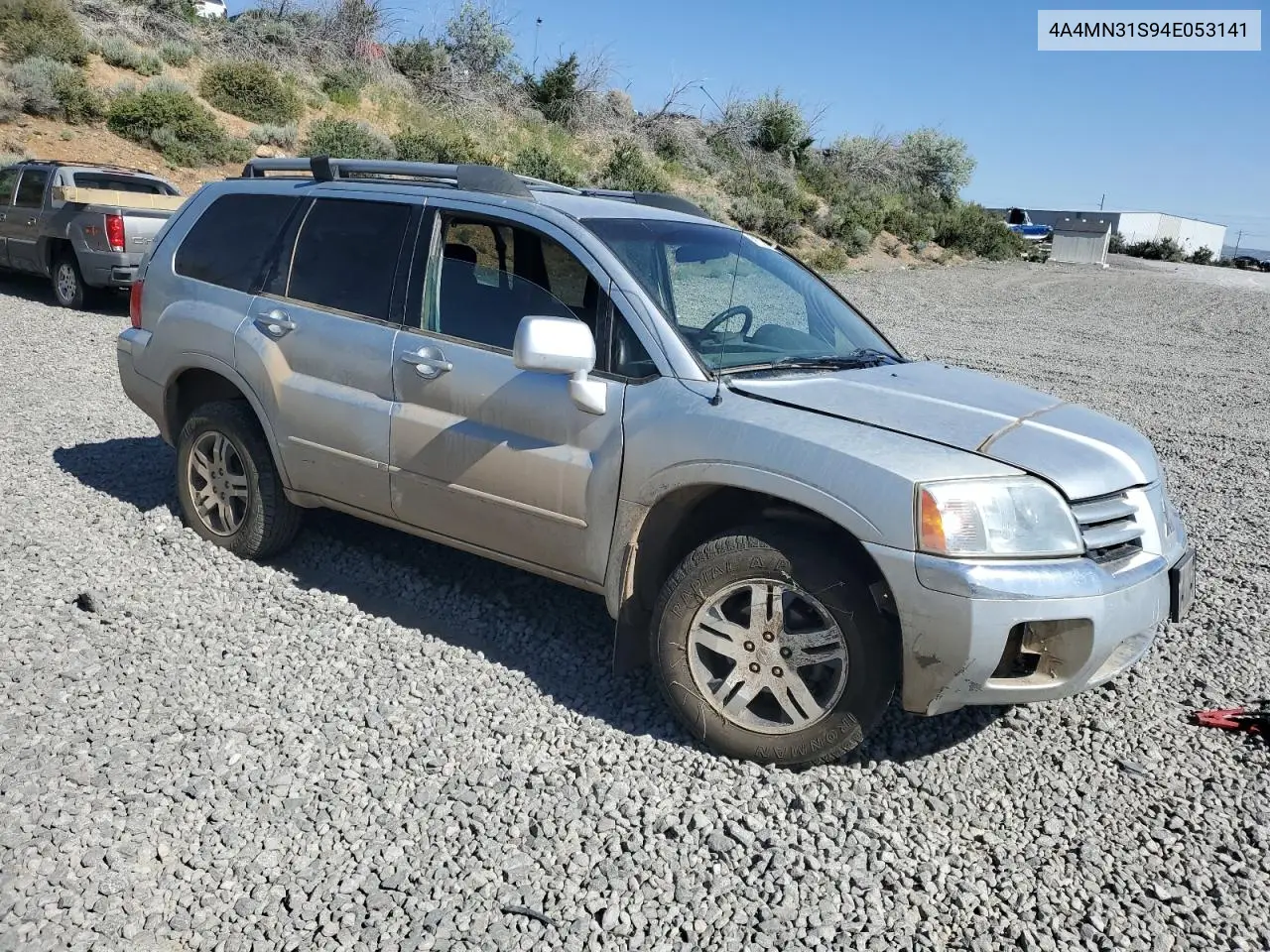 2004 Mitsubishi Endeavor Xls VIN: 4A4MN31S94E053141 Lot: 58730095