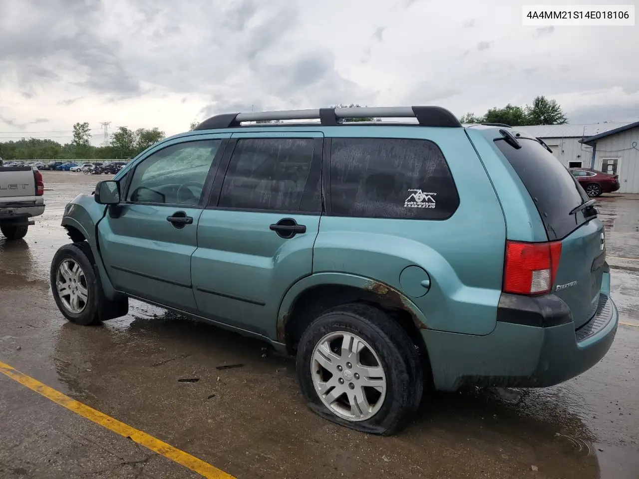 2004 Mitsubishi Endeavor Ls VIN: 4A4MM21S14E018106 Lot: 61355605