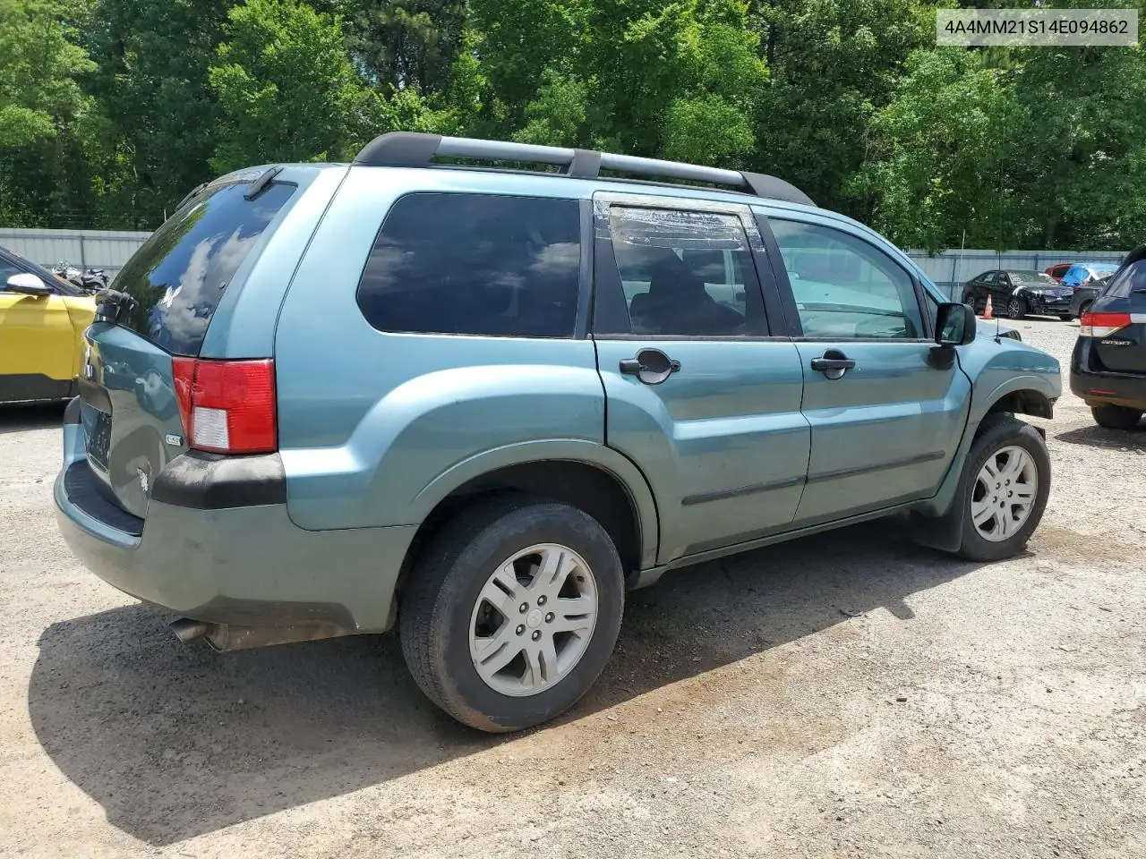 2004 Mitsubishi Endeavor Ls VIN: 4A4MM21S14E094862 Lot: 61629395