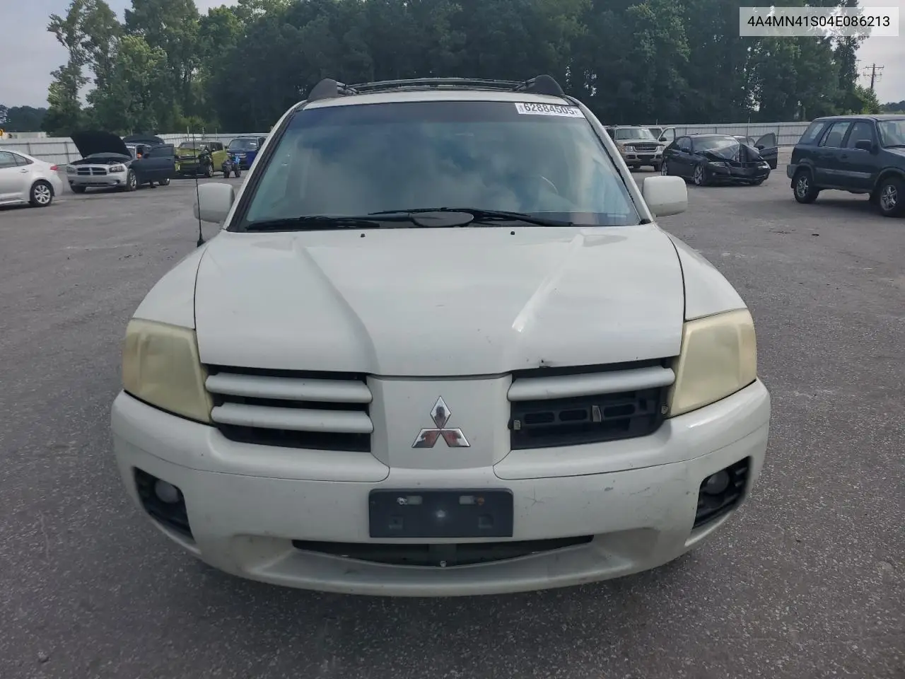 2004 Mitsubishi Endeavor Limited VIN: 4A4MN41S04E086213 Lot: 62884505