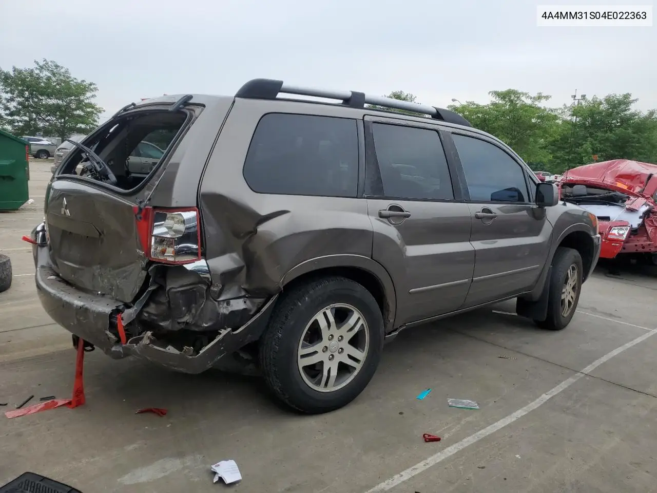2004 Mitsubishi Endeavor Xls VIN: 4A4MM31S04E022363 Lot: 63841565