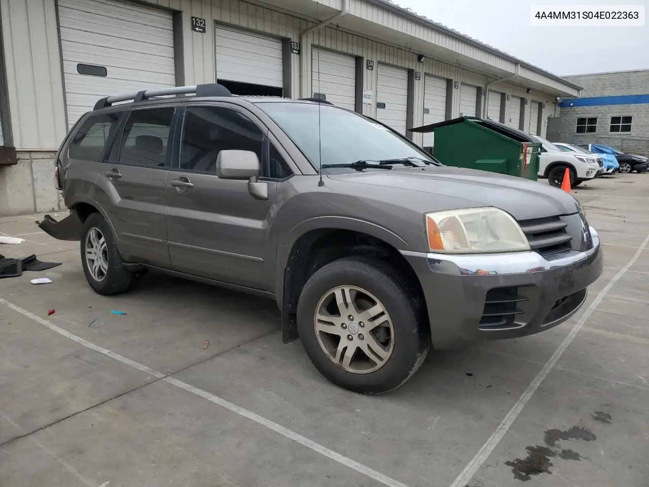 2004 Mitsubishi Endeavor Xls VIN: 4A4MM31S04E022363 Lot: 63841565