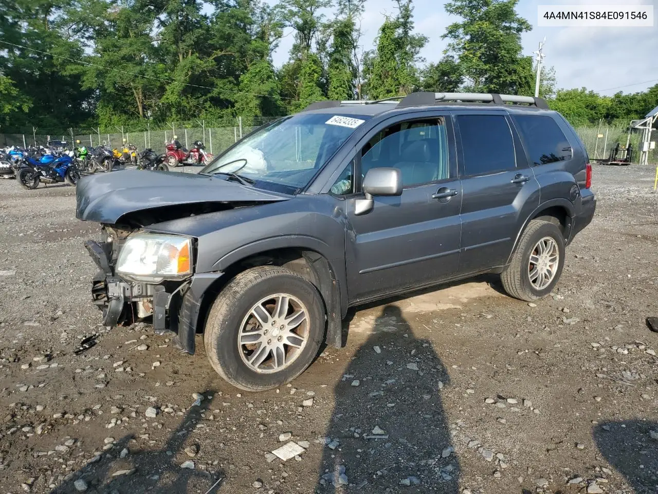 2004 Mitsubishi Endeavor Limited VIN: 4A4MN41S84E091546 Lot: 64624335