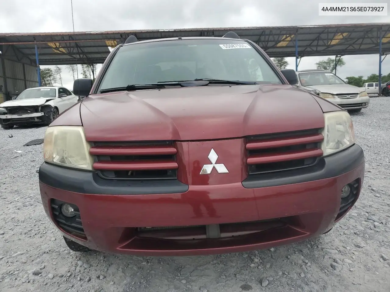 2005 Mitsubishi Endeavor Ls VIN: 4A4MM21S65E073927 Lot: 55087555