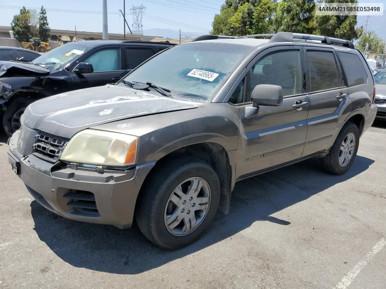 2005 Mitsubishi Endeavor Ls VIN: 4A4MM21S85E053498 Lot: 62748965