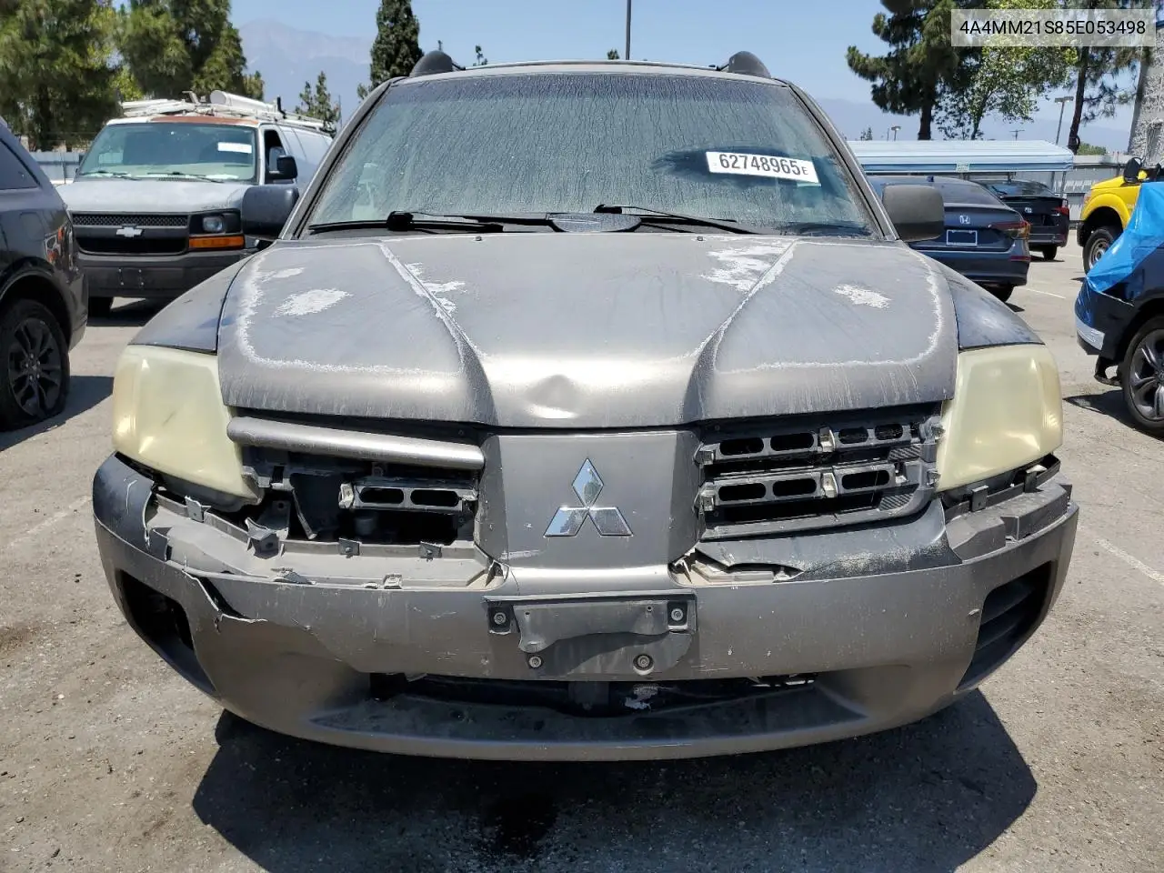 2005 Mitsubishi Endeavor Ls VIN: 4A4MM21S85E053498 Lot: 62748965