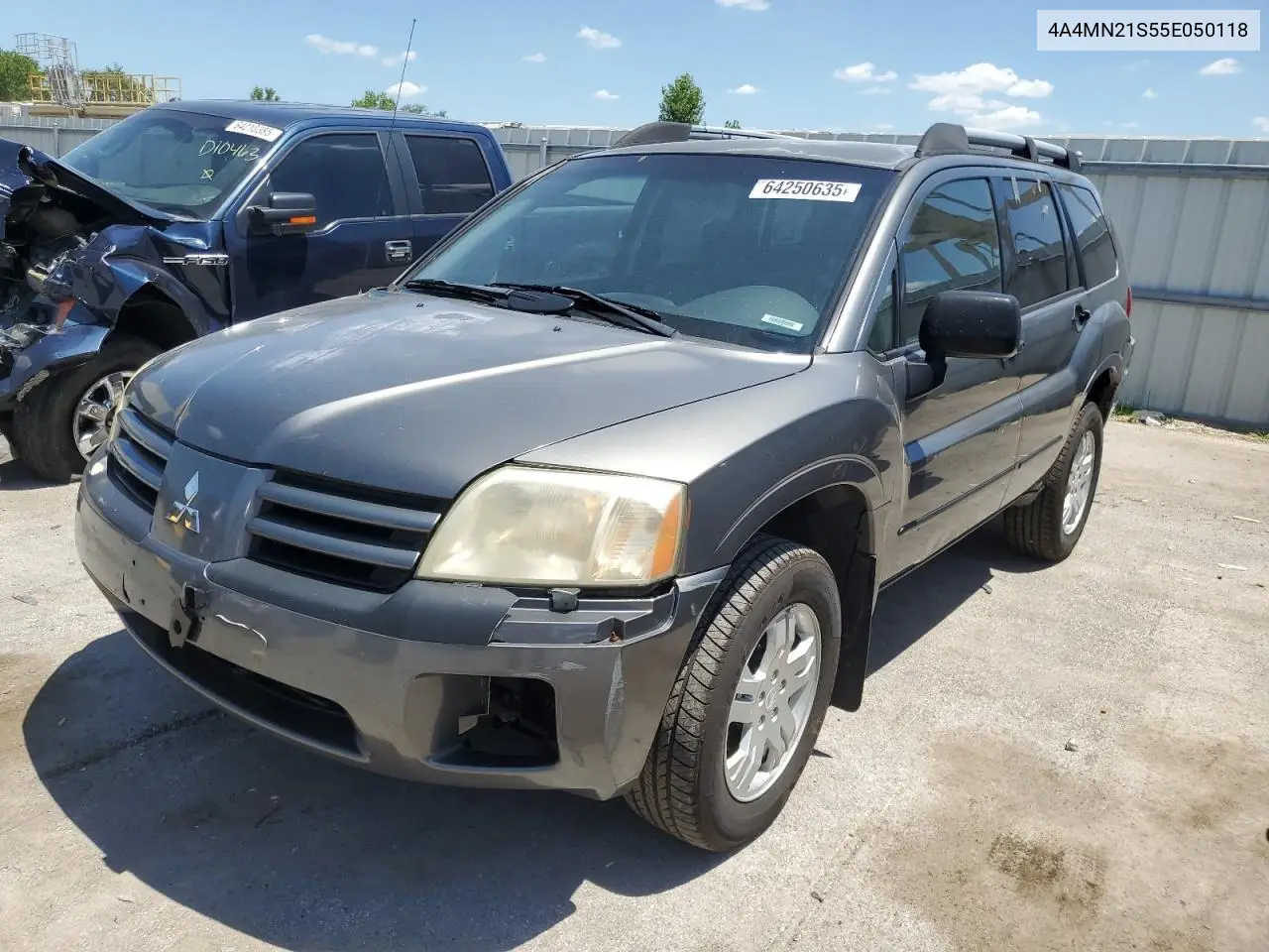 2005 Mitsubishi Endeavor Ls VIN: 4A4MN21S55E050118 Lot: 64250635