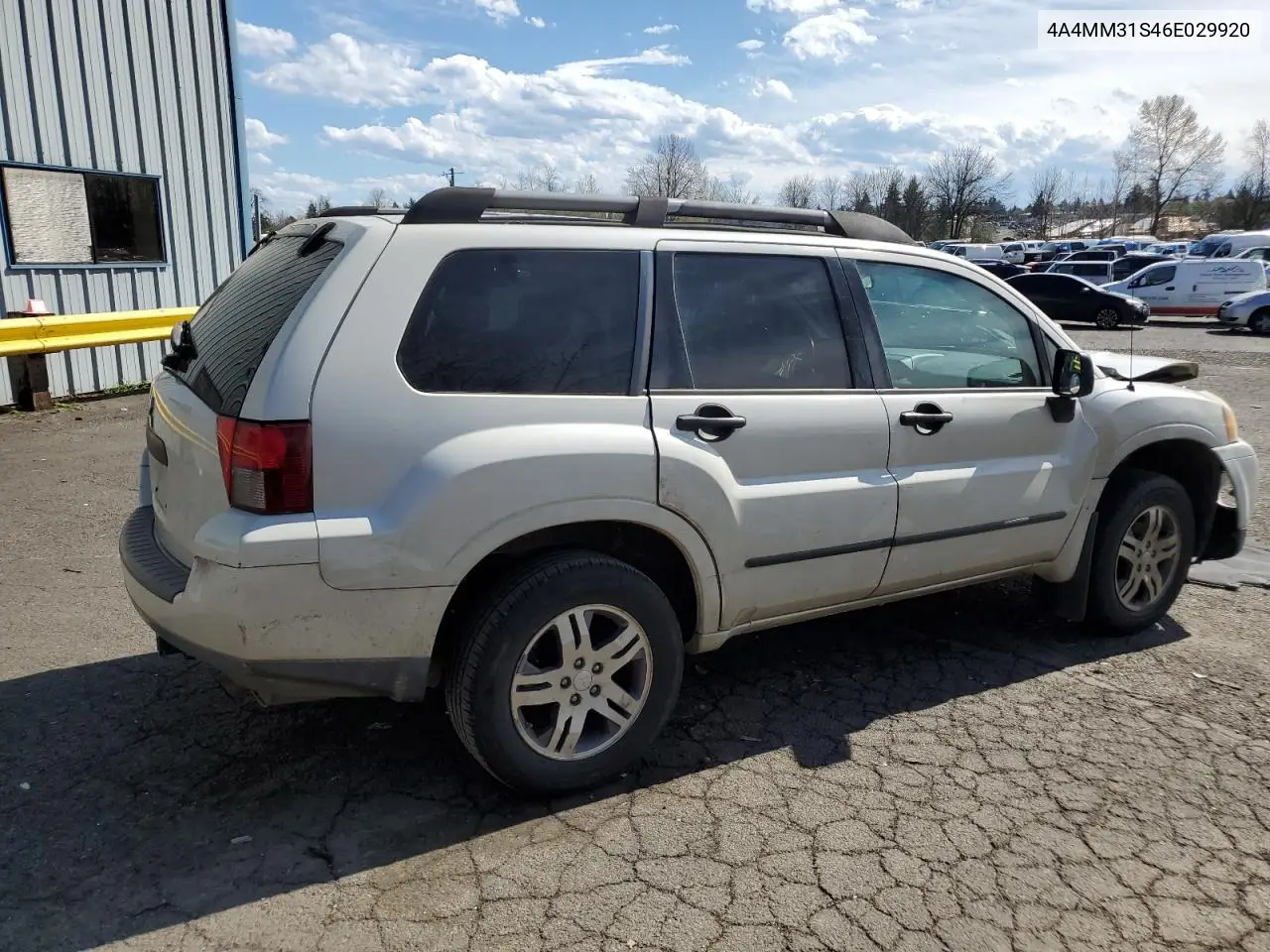 2006 Mitsubishi Endeavor Ls VIN: 4A4MM31S46E029920 Lot: 50743625