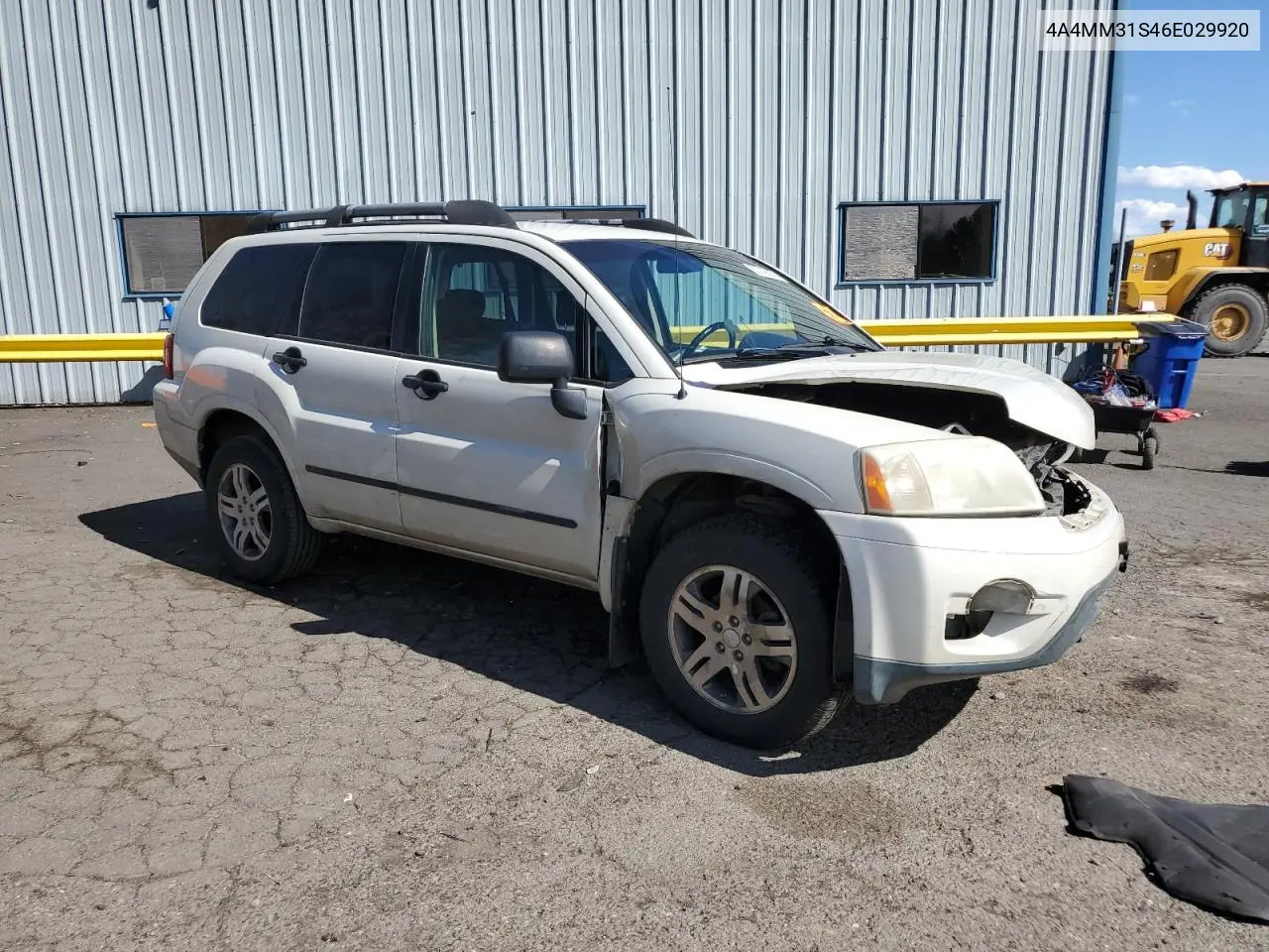2006 Mitsubishi Endeavor Ls VIN: 4A4MM31S46E029920 Lot: 50743625