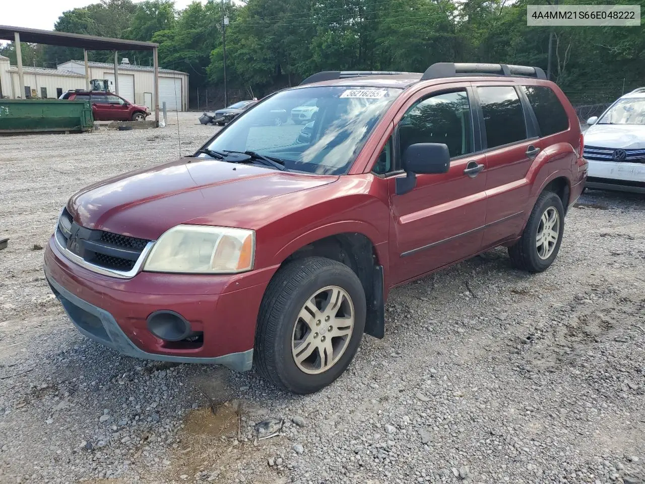2006 Mitsubishi Endeavor Ls VIN: 4A4MM21S66E048222 Lot: 56216255