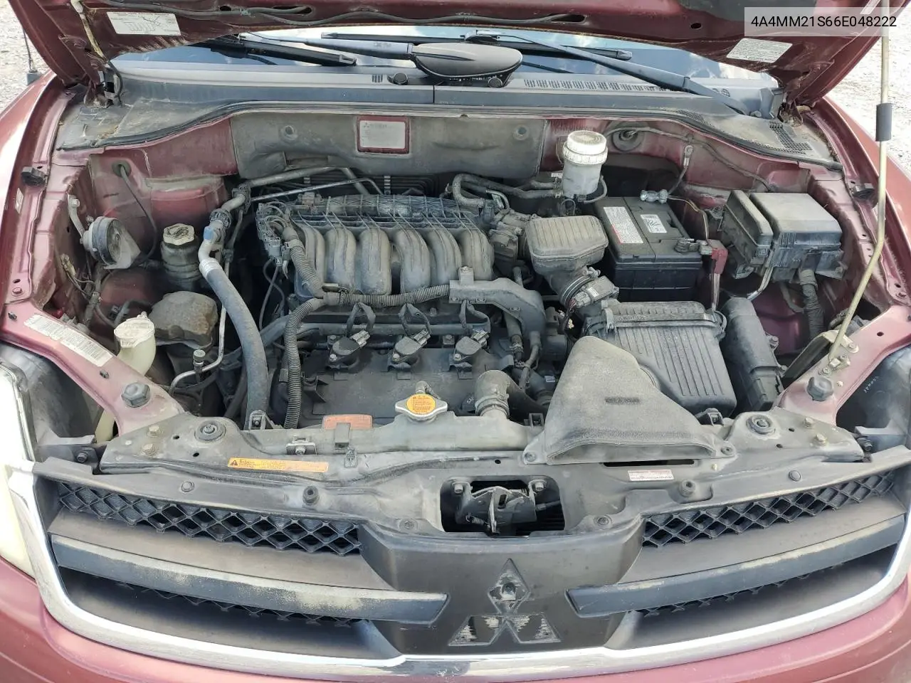 2006 Mitsubishi Endeavor Ls VIN: 4A4MM21S66E048222 Lot: 56216255