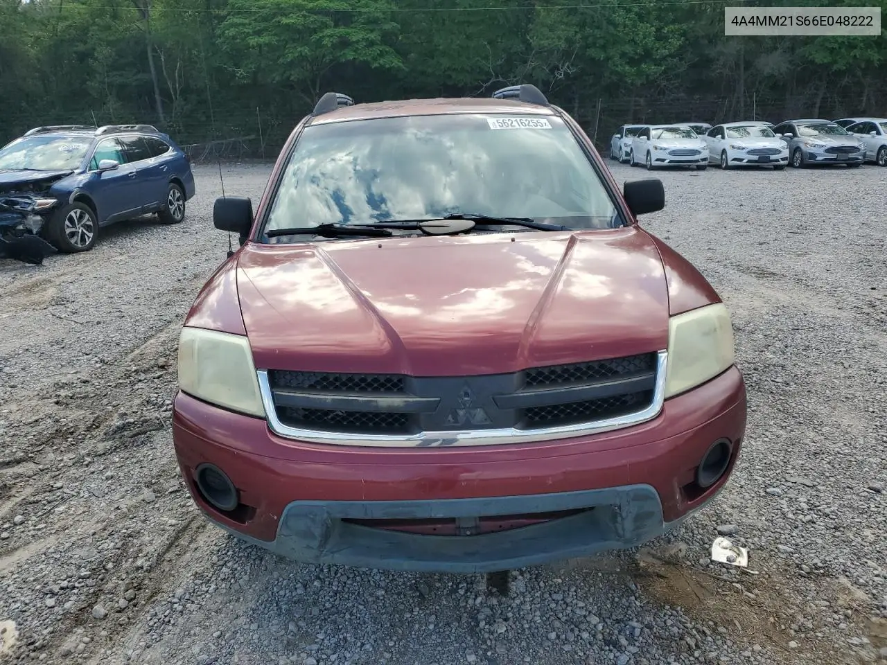 2006 Mitsubishi Endeavor Ls VIN: 4A4MM21S66E048222 Lot: 56216255
