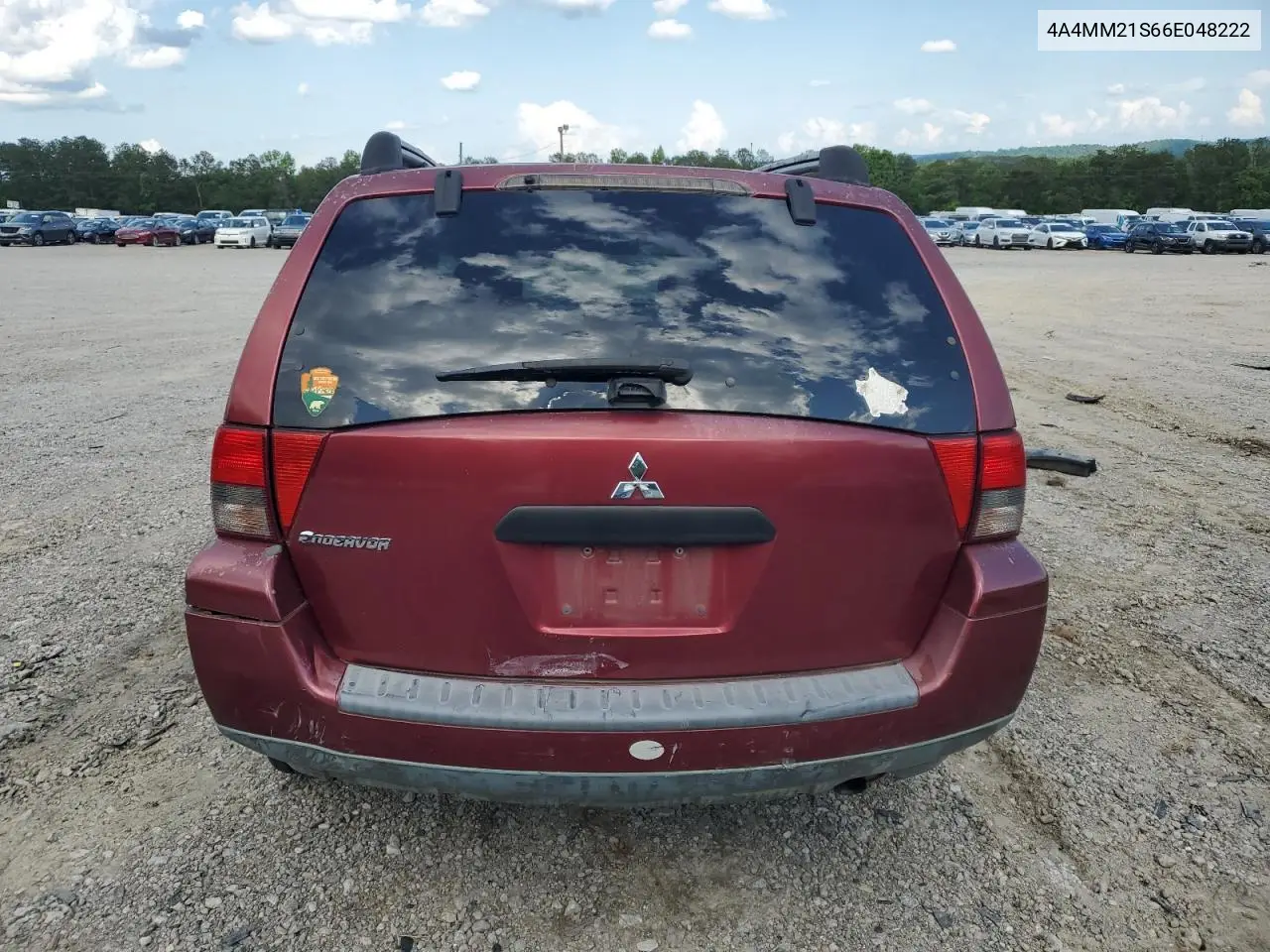 2006 Mitsubishi Endeavor Ls VIN: 4A4MM21S66E048222 Lot: 56216255