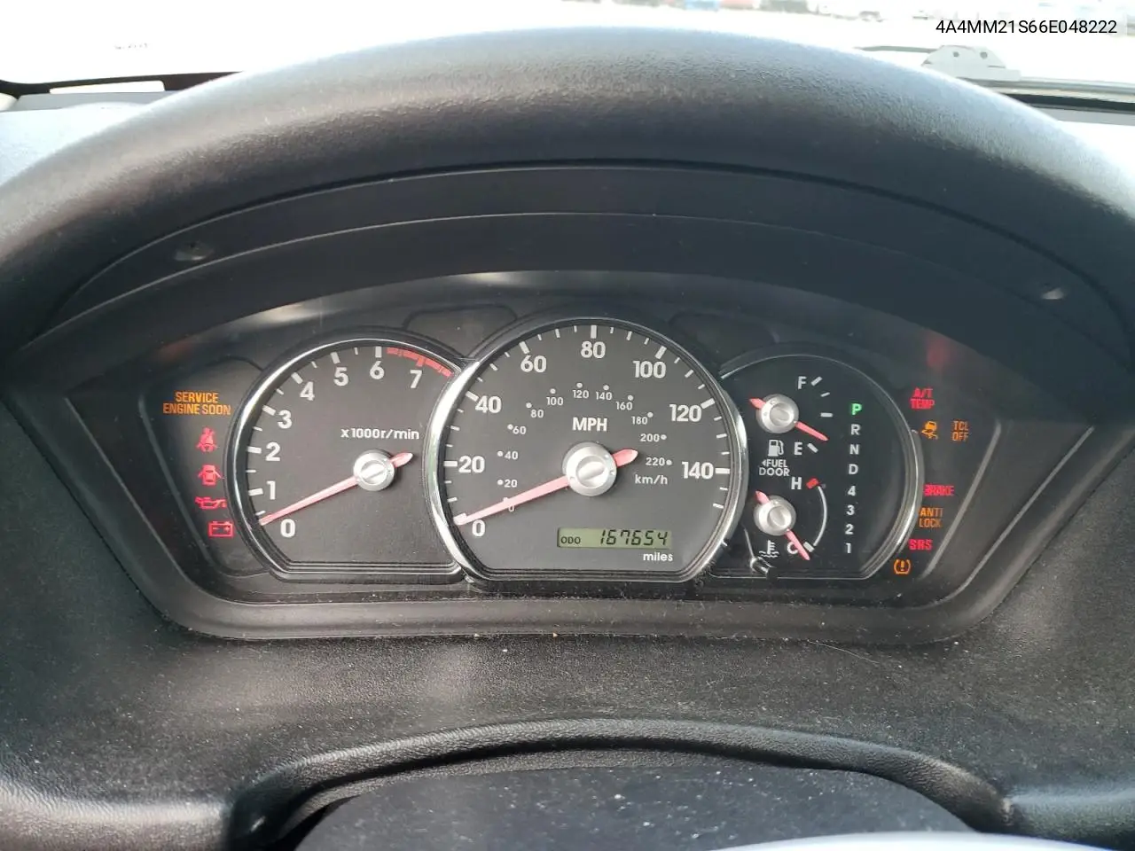 2006 Mitsubishi Endeavor Ls VIN: 4A4MM21S66E048222 Lot: 56216255