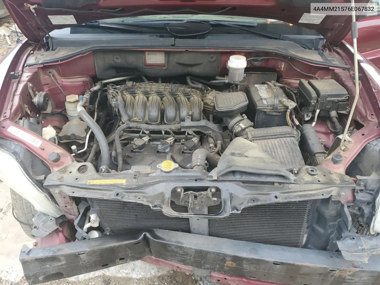 2006 Mitsubishi Endeavor Ls VIN: 4A4MM21S76E067832 Lot: 56242375