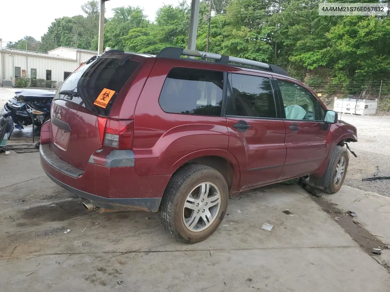 2006 Mitsubishi Endeavor Ls VIN: 4A4MM21S76E067832 Lot: 56242375