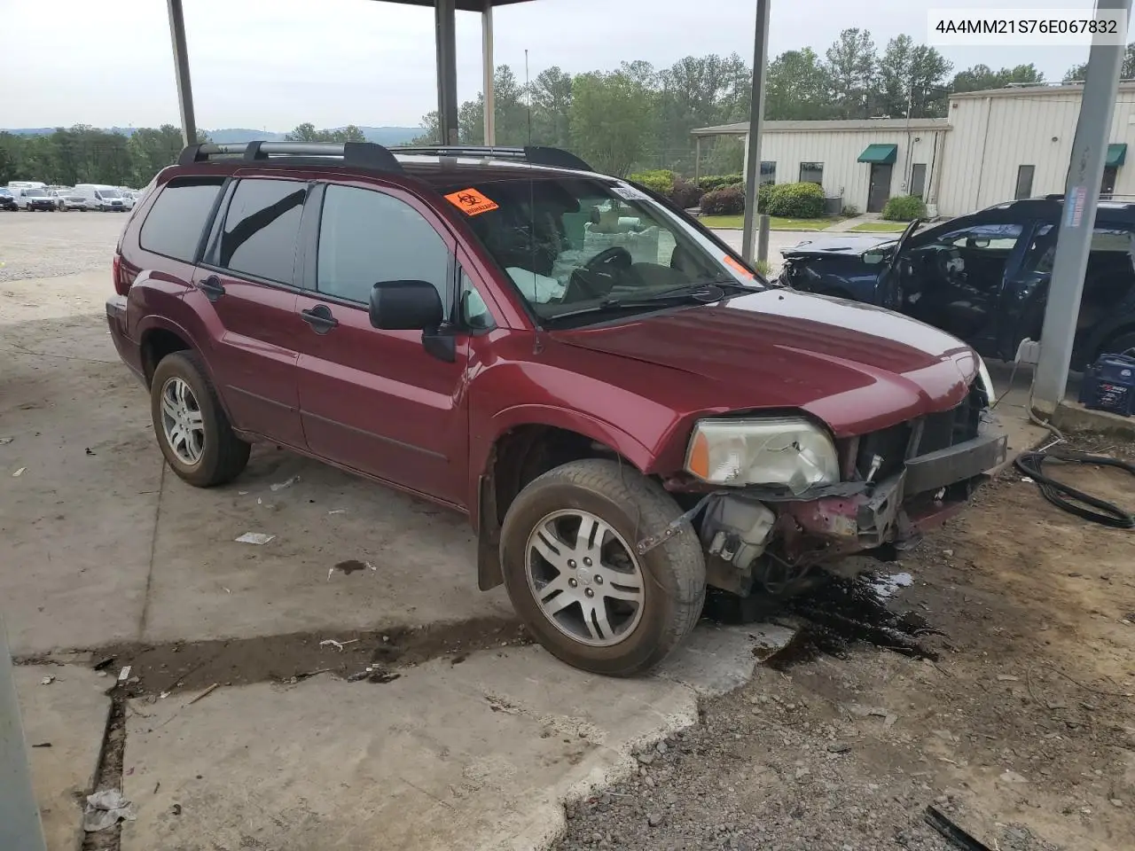 2006 Mitsubishi Endeavor Ls VIN: 4A4MM21S76E067832 Lot: 56242375