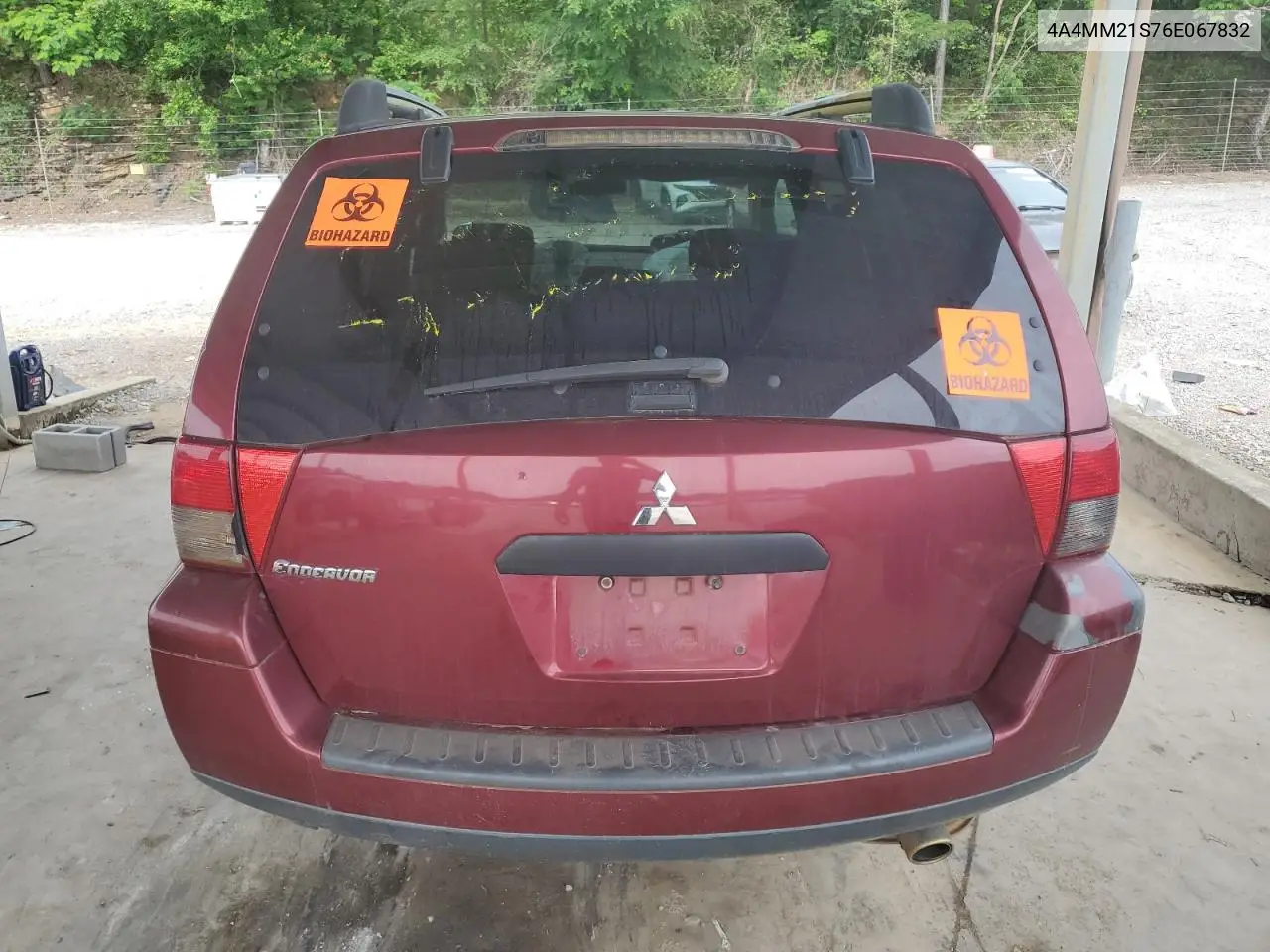 2006 Mitsubishi Endeavor Ls VIN: 4A4MM21S76E067832 Lot: 56242375