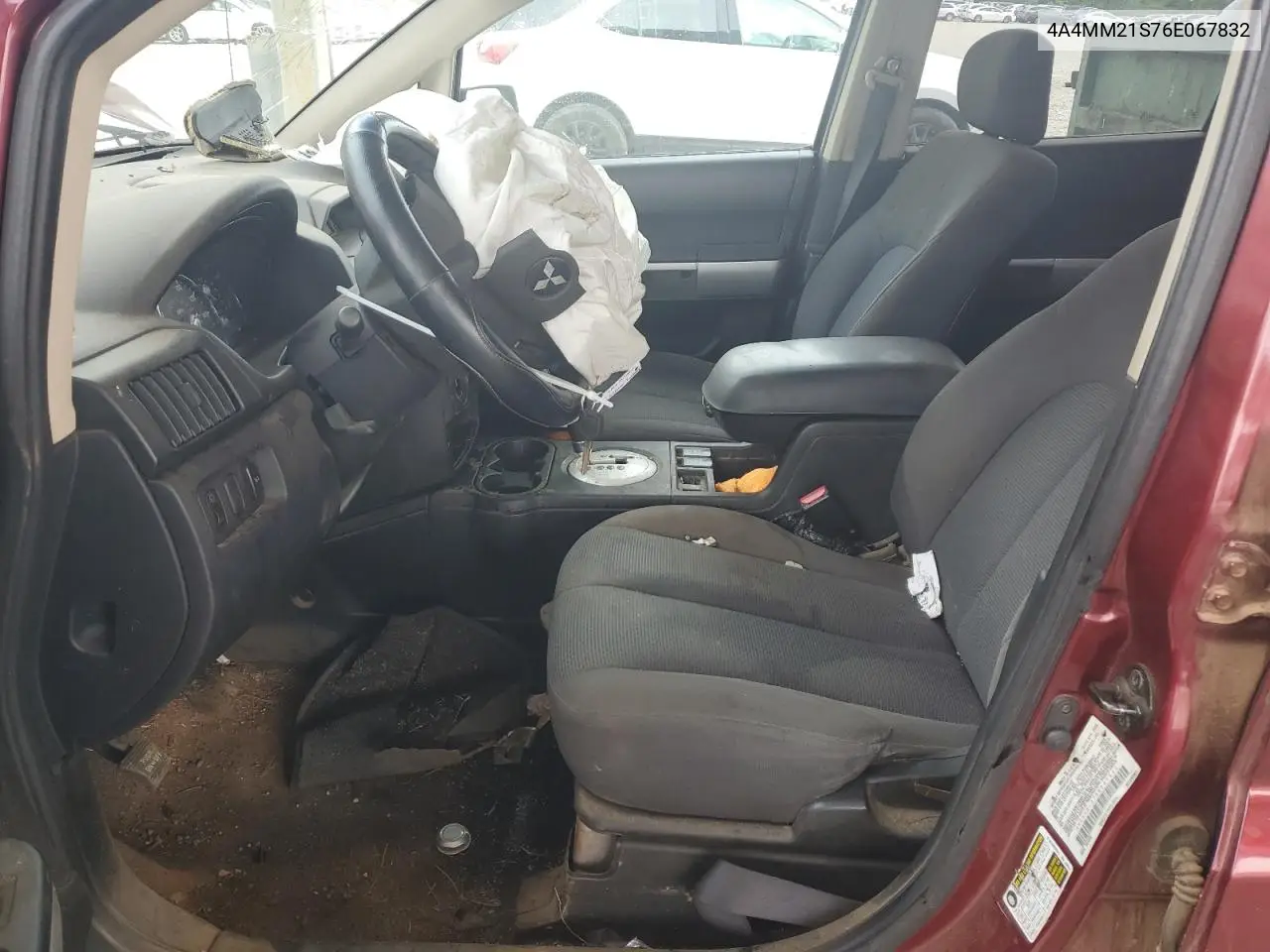 2006 Mitsubishi Endeavor Ls VIN: 4A4MM21S76E067832 Lot: 56242375