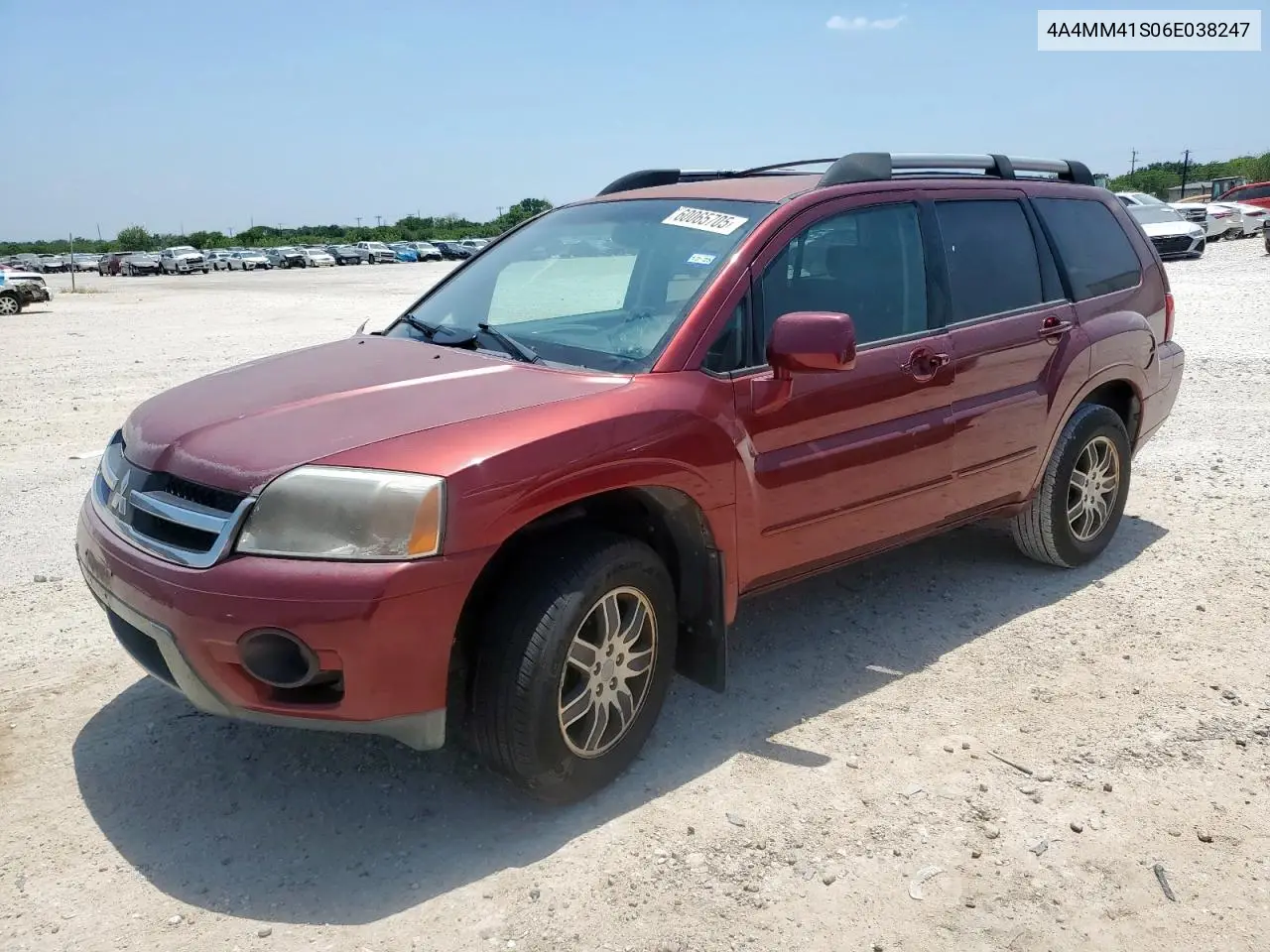 2006 Mitsubishi Endeavor Limited VIN: 4A4MM41S06E038247 Lot: 60065705
