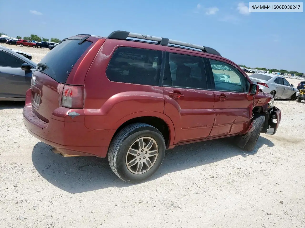 2006 Mitsubishi Endeavor Limited VIN: 4A4MM41S06E038247 Lot: 60065705