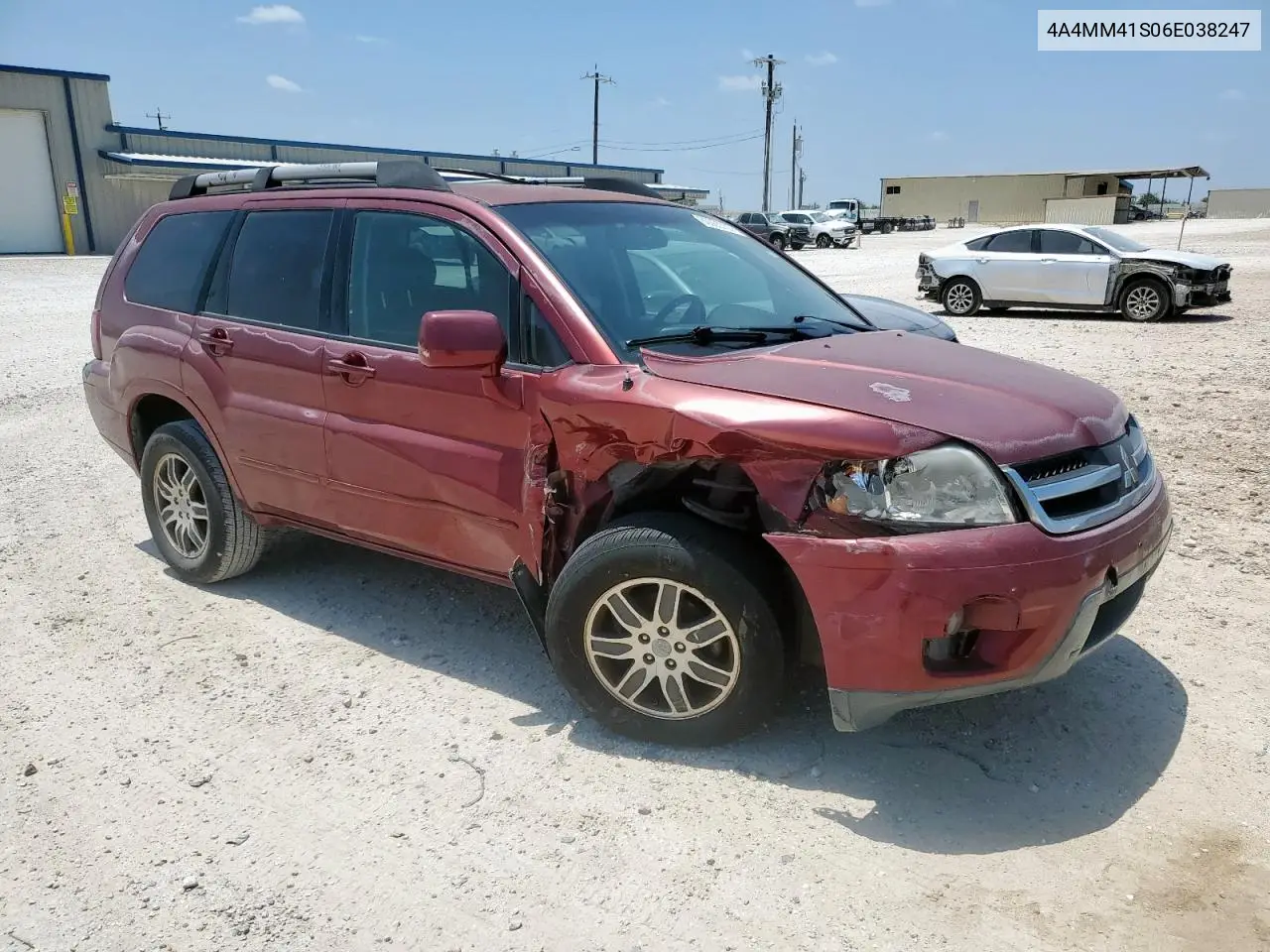 2006 Mitsubishi Endeavor Limited VIN: 4A4MM41S06E038247 Lot: 60065705
