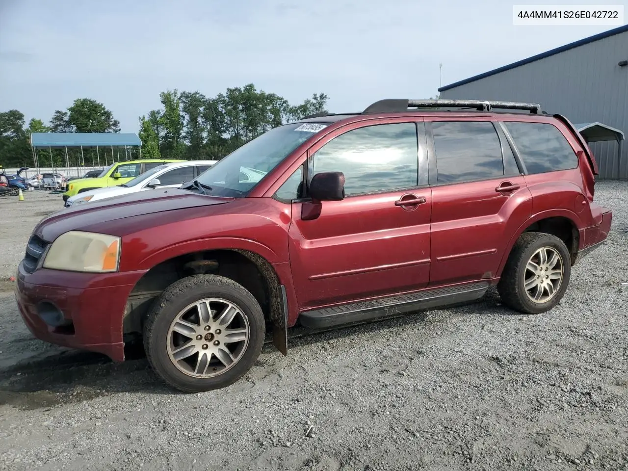 2006 Mitsubishi Endeavor Limited VIN: 4A4MM41S26E042722 Lot: 60738495