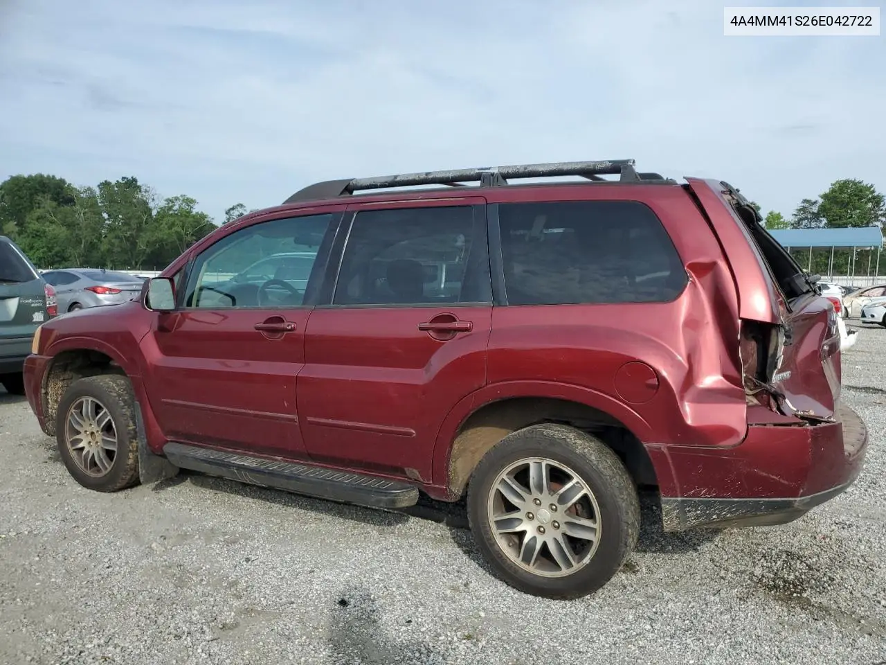 2006 Mitsubishi Endeavor Limited VIN: 4A4MM41S26E042722 Lot: 60738495