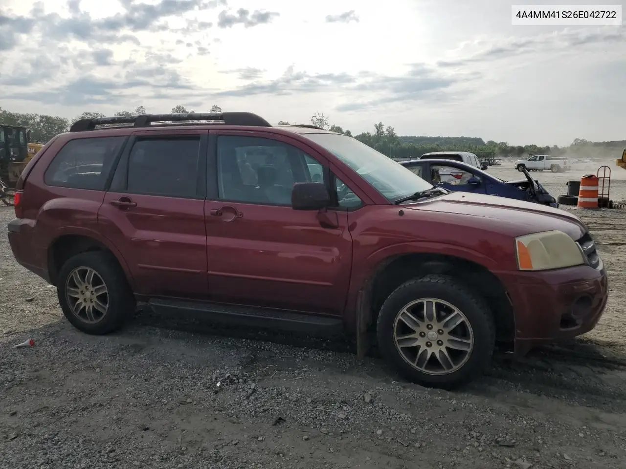 2006 Mitsubishi Endeavor Limited VIN: 4A4MM41S26E042722 Lot: 60738495