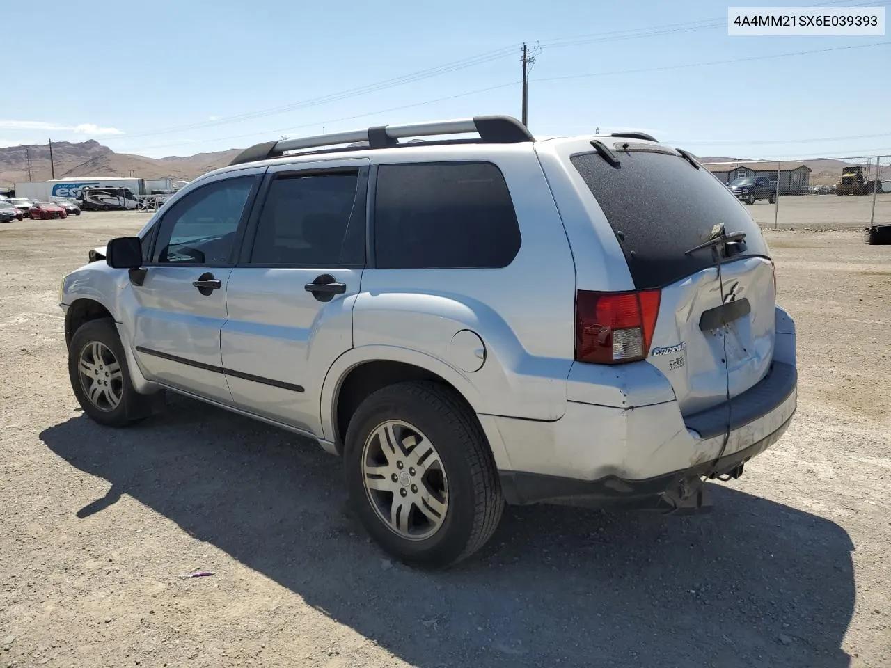 2006 Mitsubishi Endeavor Ls VIN: 4A4MM21SX6E039393 Lot: 66883444