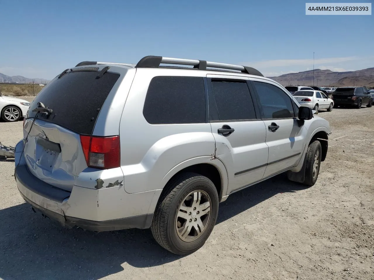 2006 Mitsubishi Endeavor Ls VIN: 4A4MM21SX6E039393 Lot: 66883444