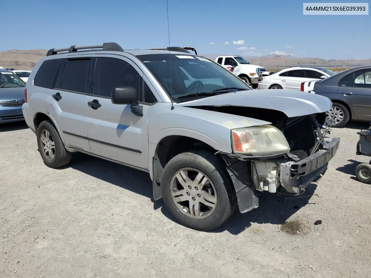 2006 Mitsubishi Endeavor Ls VIN: 4A4MM21SX6E039393 Lot: 66883444