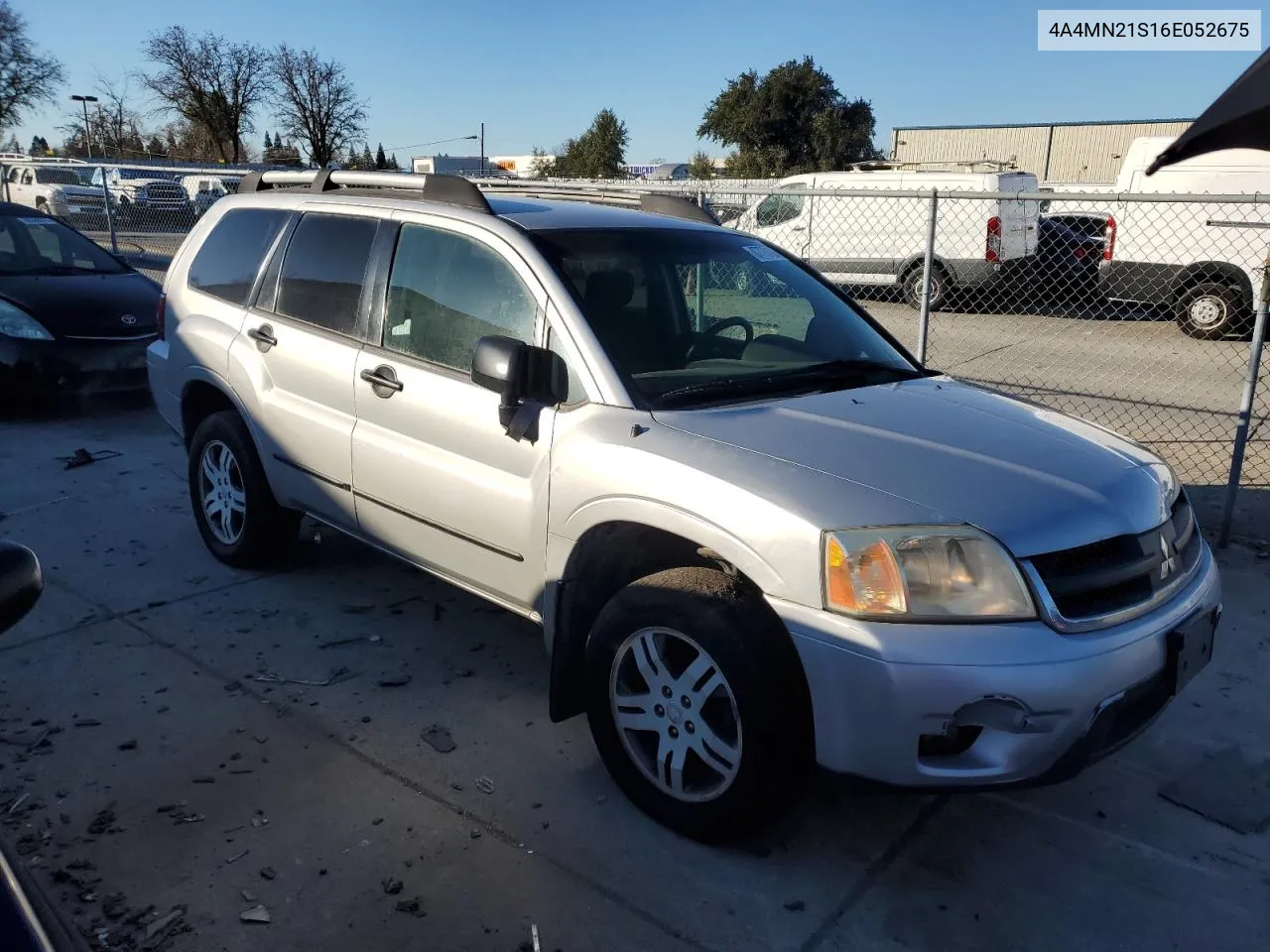 2006 Mitsubishi Endeavor Ls VIN: 4A4MN21S16E052675 Lot: 87779125