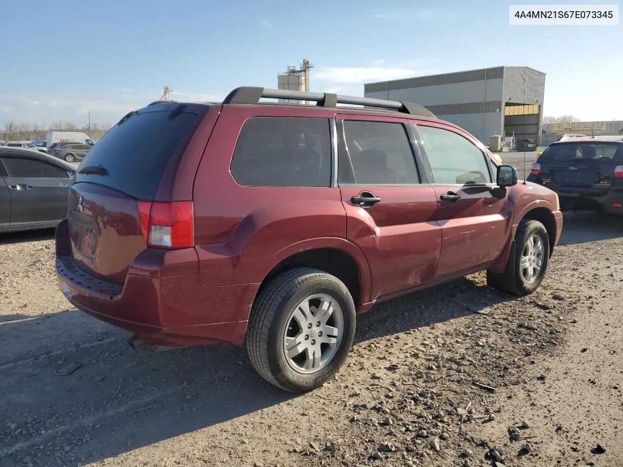 2007 Mitsubishi Endeavor Ls VIN: 4A4MN21S67E073345 Lot: 50901615