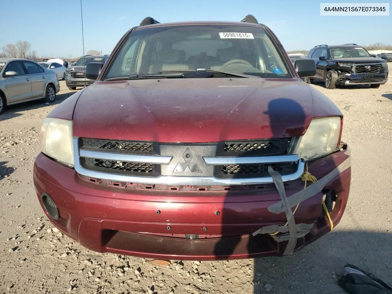 2007 Mitsubishi Endeavor Ls VIN: 4A4MN21S67E073345 Lot: 50901615