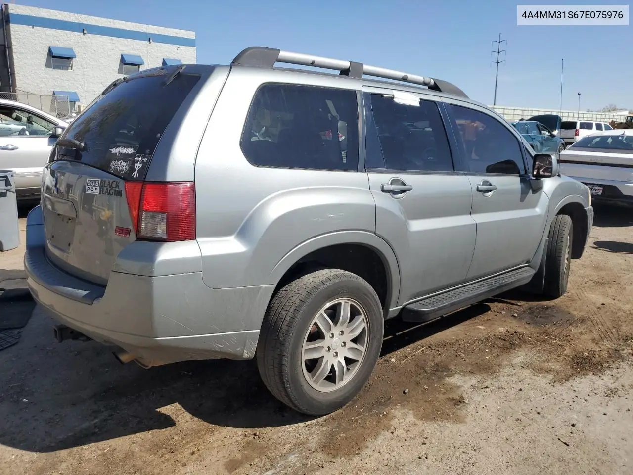 2007 Mitsubishi Endeavor Se VIN: 4A4MM31S67E075976 Lot: 54452315