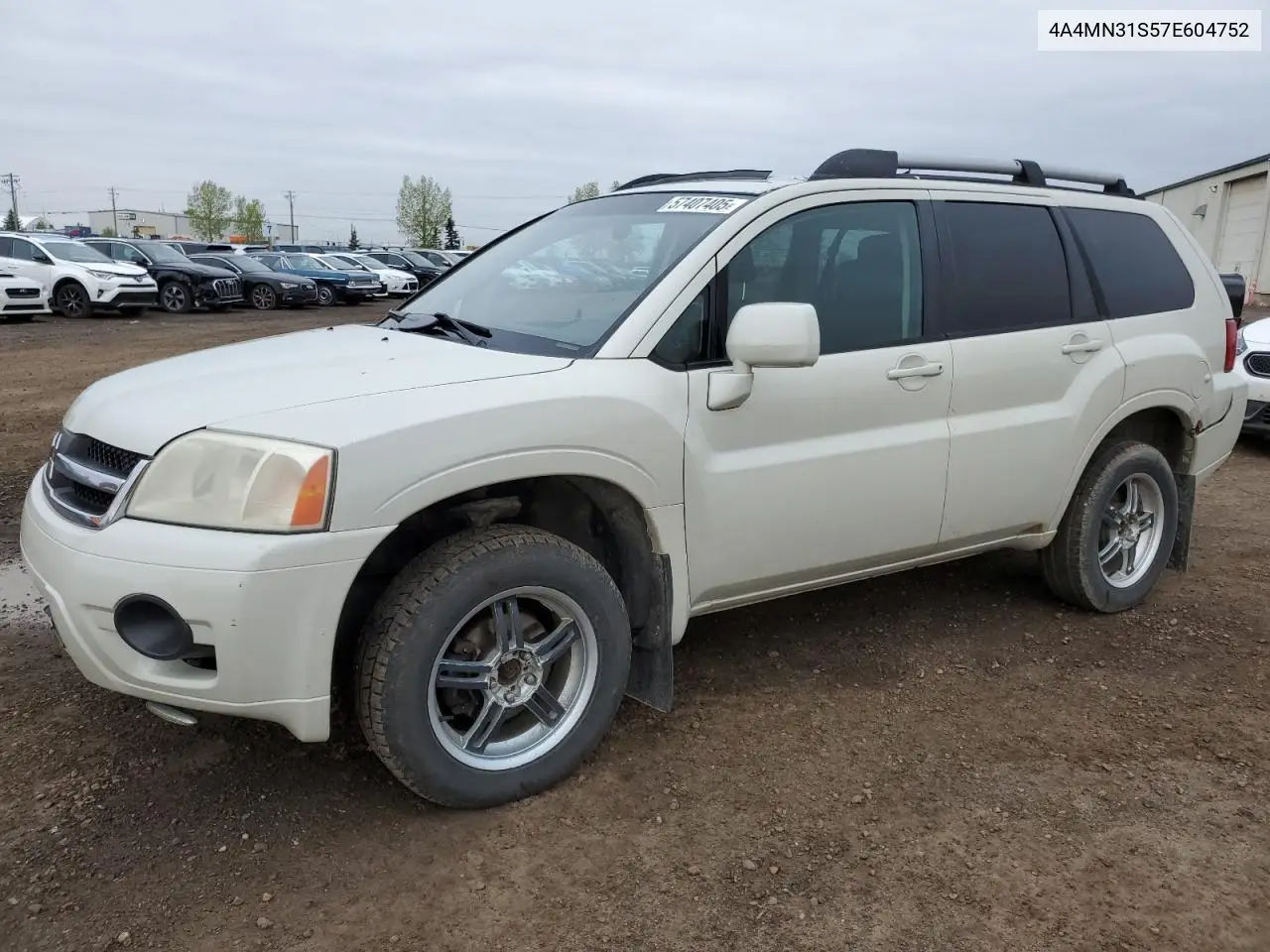 2007 Mitsubishi Endeavor Se VIN: 4A4MN31S57E604752 Lot: 57407405