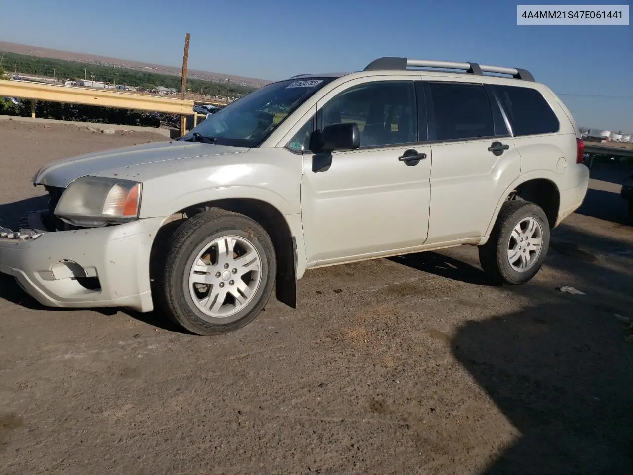 2007 Mitsubishi Endeavor Ls VIN: 4A4MM21S47E061441 Lot: 57524765