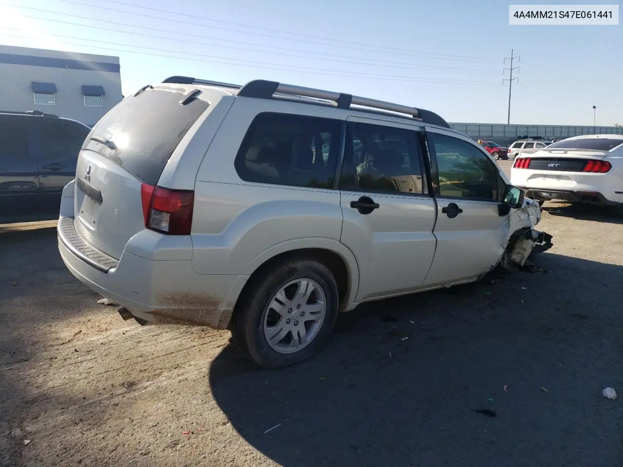 2007 Mitsubishi Endeavor Ls VIN: 4A4MM21S47E061441 Lot: 57524765
