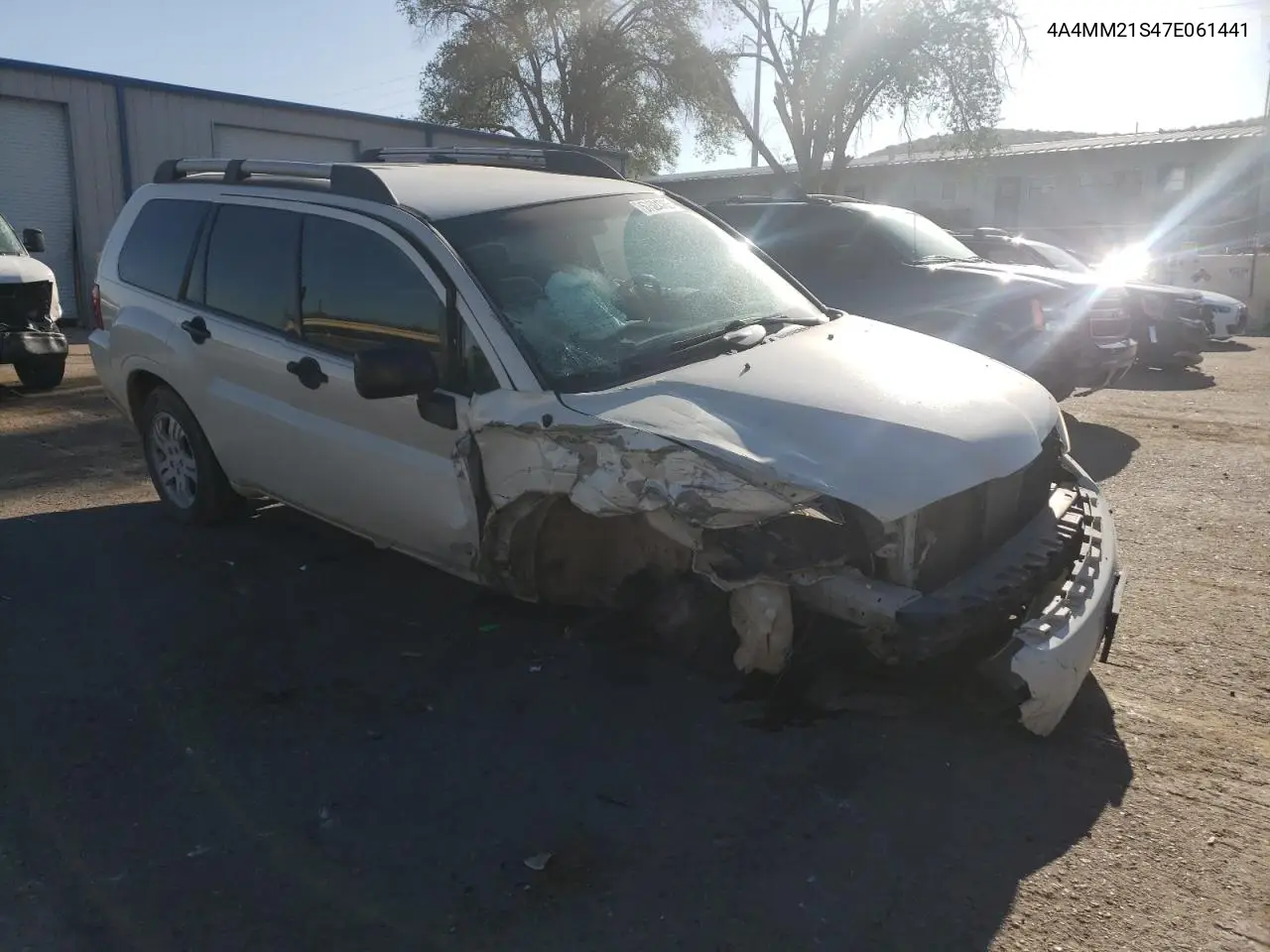 2007 Mitsubishi Endeavor Ls VIN: 4A4MM21S47E061441 Lot: 57524765