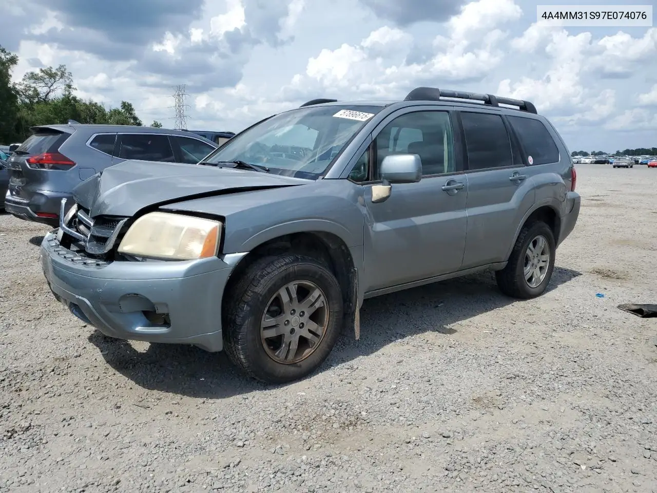 2007 Mitsubishi Endeavor Se VIN: 4A4MM31S97E074076 Lot: 57896615