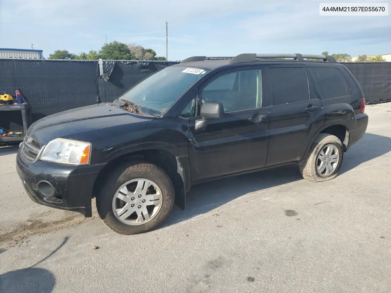 2007 Mitsubishi Endeavor Ls VIN: 4A4MM21S07E055670 Lot: 60722385