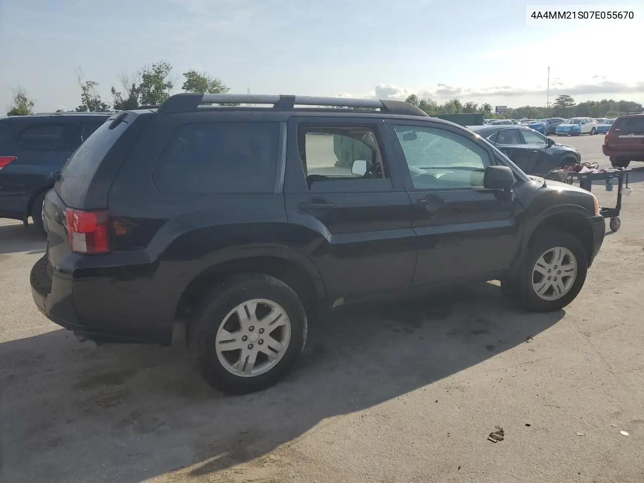 2007 Mitsubishi Endeavor Ls VIN: 4A4MM21S07E055670 Lot: 60722385