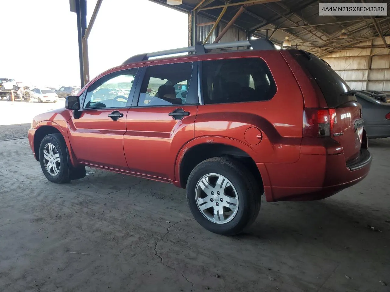 2008 Mitsubishi Endeavor Ls VIN: 4A4MN21SX8E043380 Lot: 42045525
